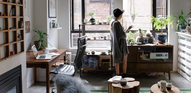 Home seller searching for homes on property portals